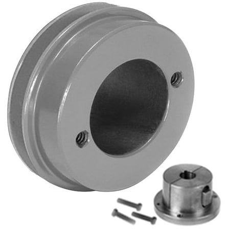Martin Transmission Pulley, 1 Grooves, 3.95 in. Outside Diameter, Bushed AK41-H